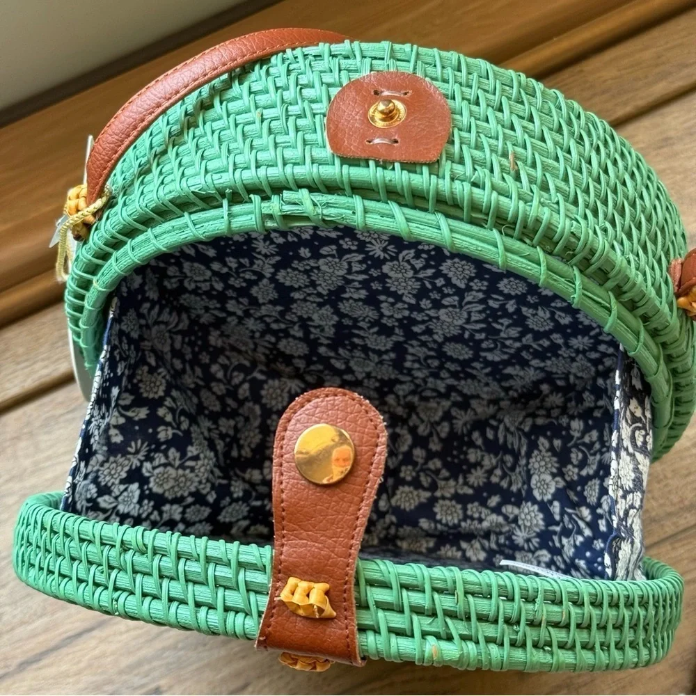 Rattan Imoshion Vegan Purse~NWT